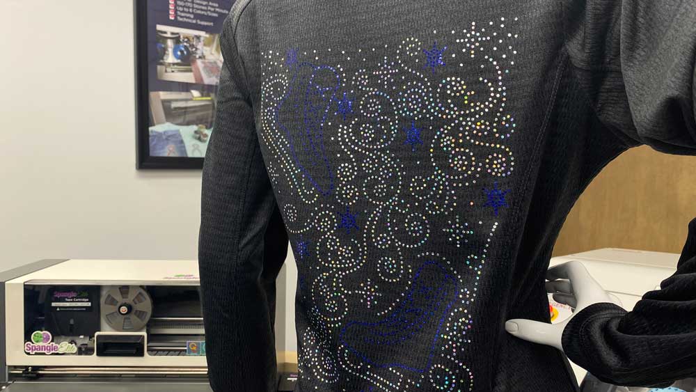 spangle transfer