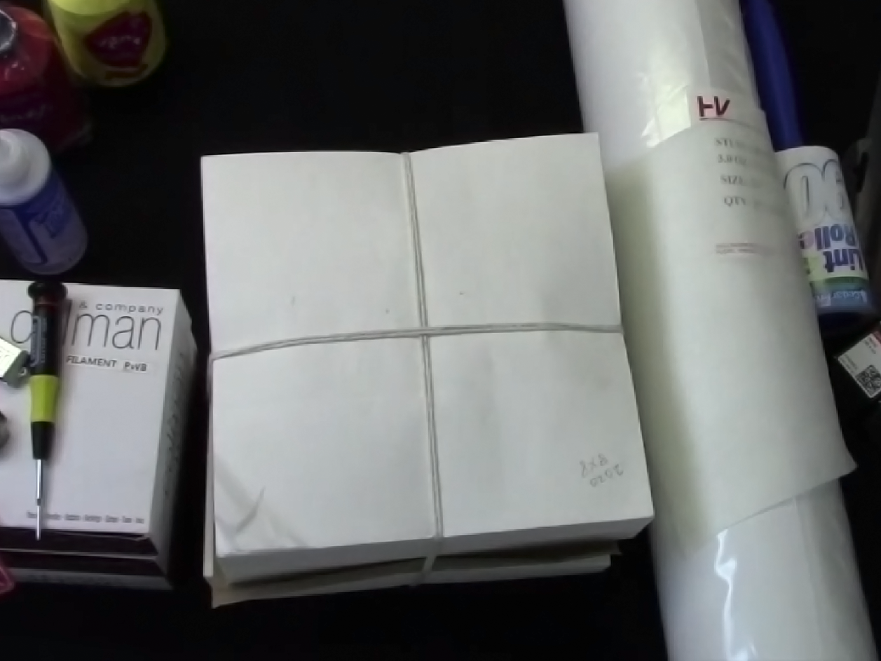 Tearaway backing is used on woven types of fabrics.