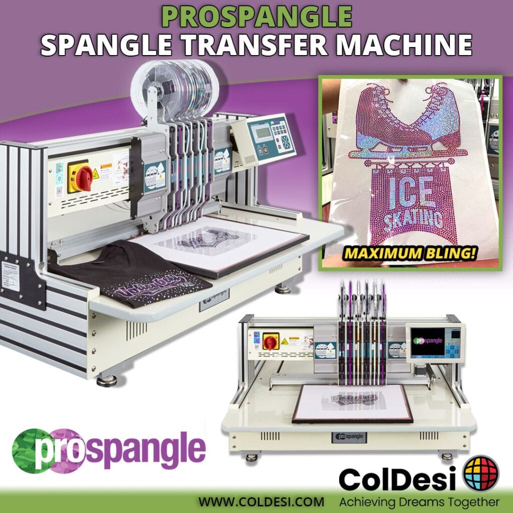 Spangle Transfer Machine
