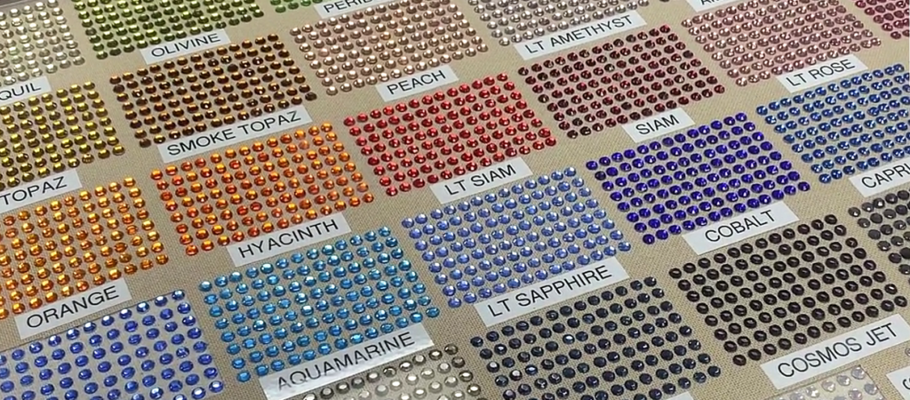 Rhinestone supplies.