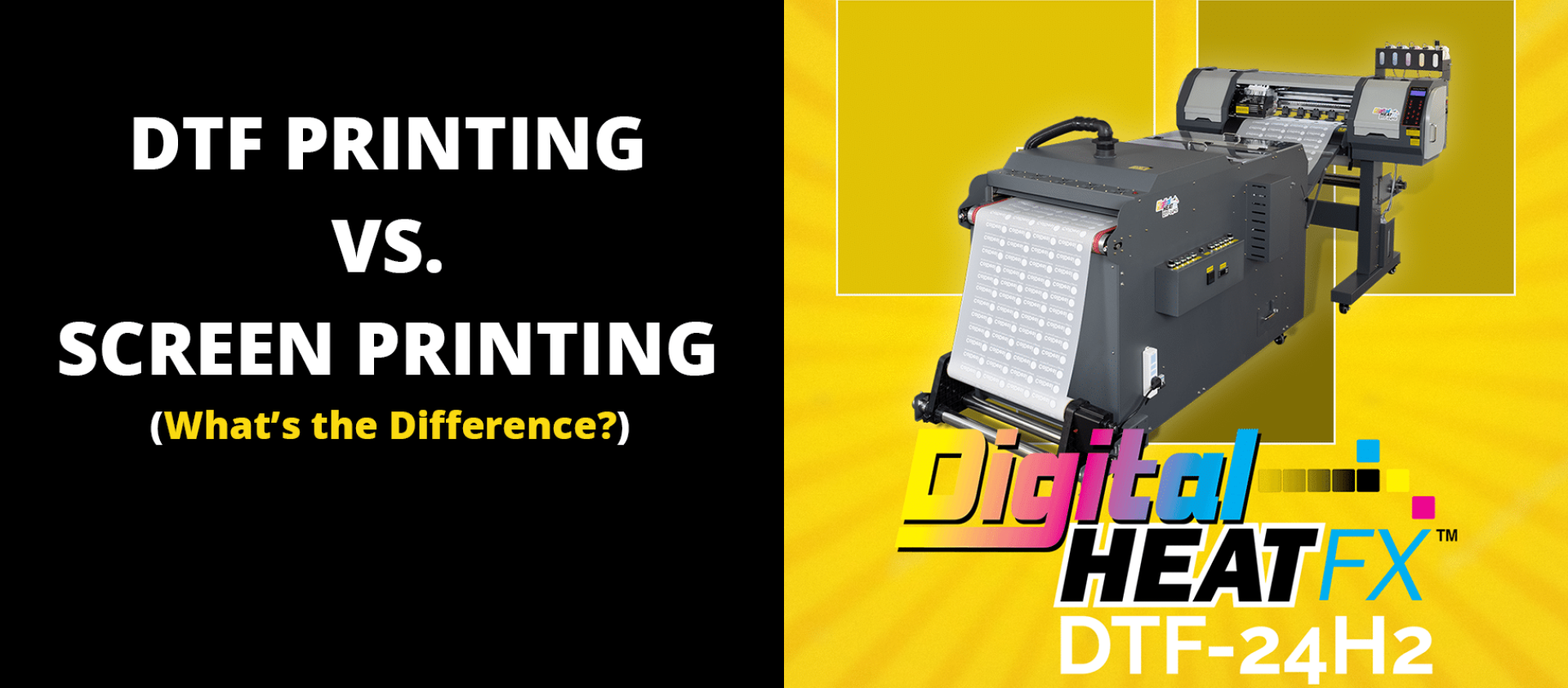 DTF Printing vs Screen Printing