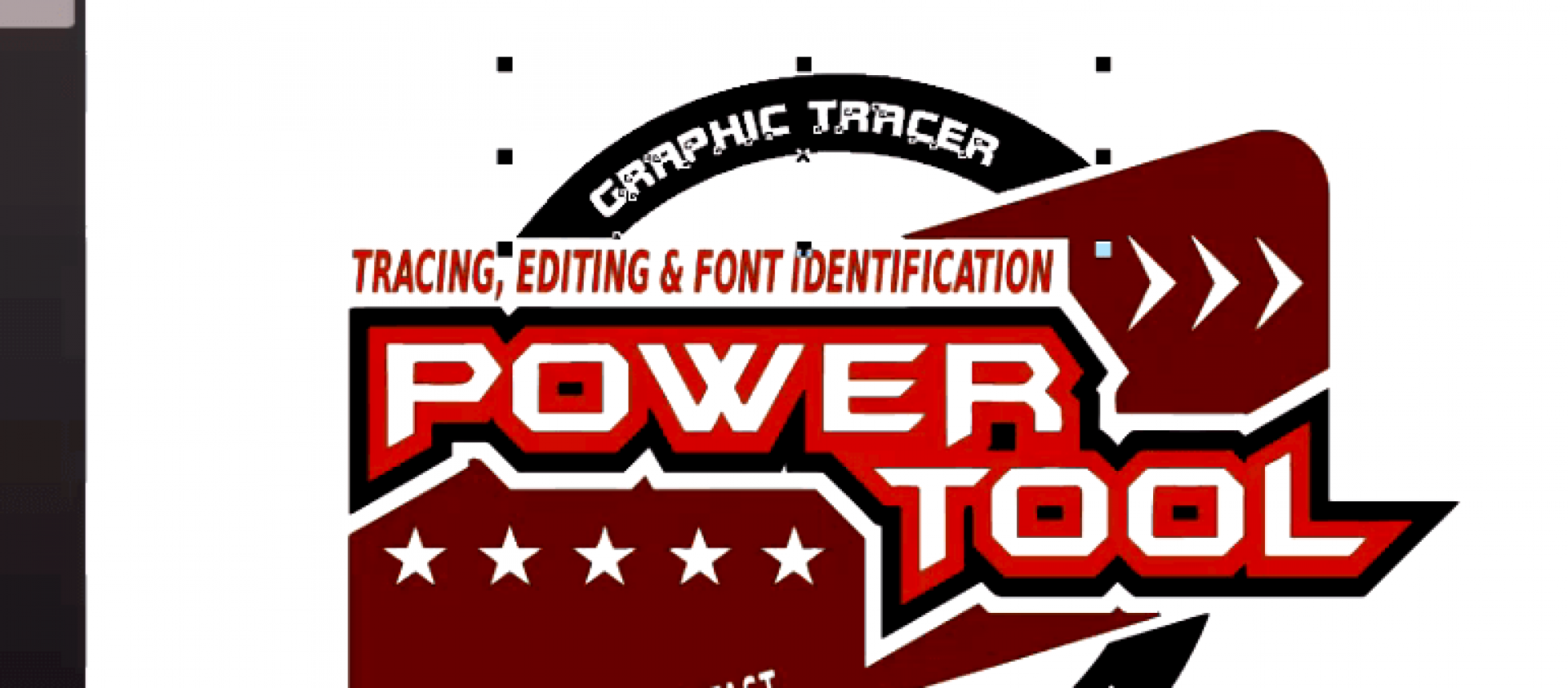 image of graphic tracer converts bmp to ai or cdr